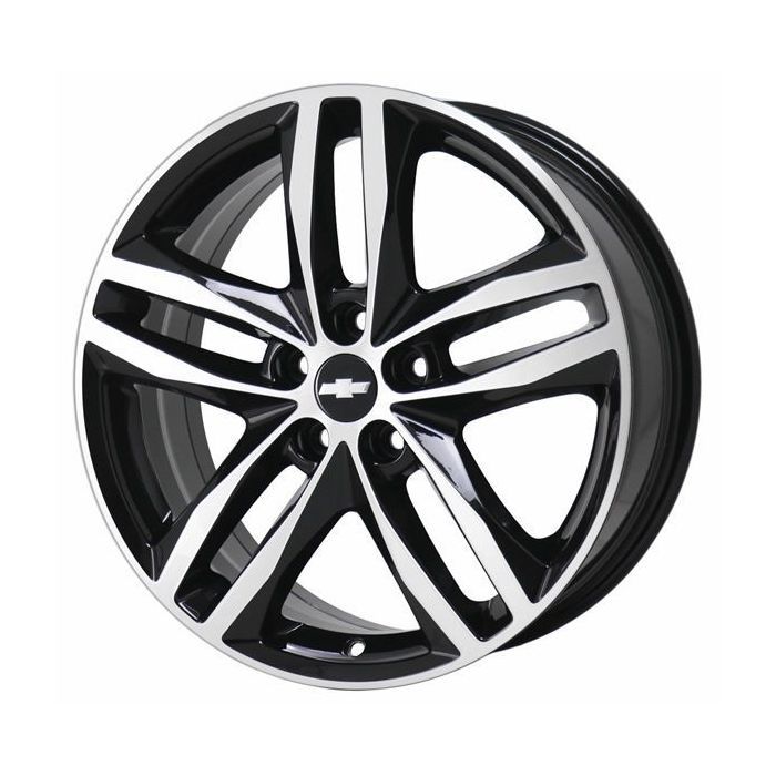 Chevrolet Equinox Wheel Rim Machined Black 5832 Stock Factory OEM Replacement