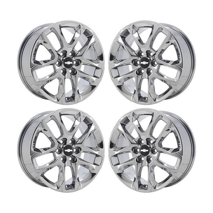 Chevrolet Traverse Wheel Rim PVD Bright Chrome 5843 Stock Factory OEM Replacement