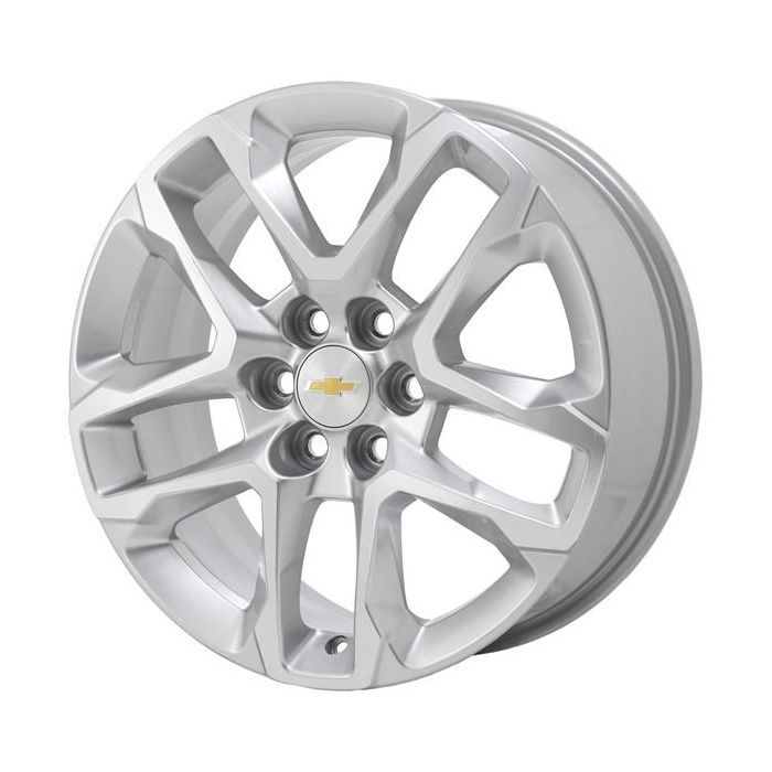 Chevrolet Traverse Wheel Rim Machined Silver 5843 Stock Factory OEM Replacement