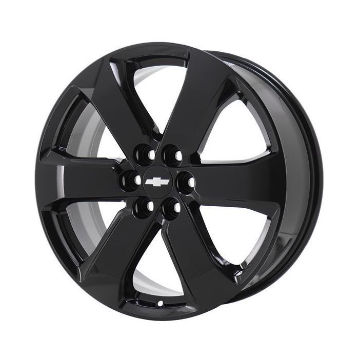 Chevrolet Traverse Wheel Rim Gloss Black 5845 Stock Factory OEM Replacement