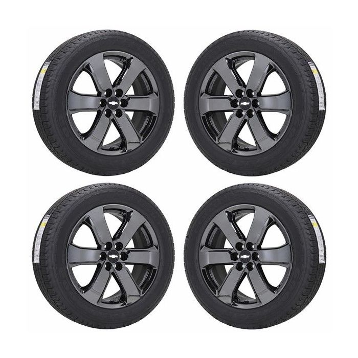 Chevrolet Traverse Wheel and Tire Sets-Wheel and Tire Packages-Wheel & Tire Sets-Wheel & Tire Packages-Wheel and Rim Sets-Wheel and Rim Packages-Wheel & Rim Sets -Wheel & Rim Packages PVD Black Chrome 5845