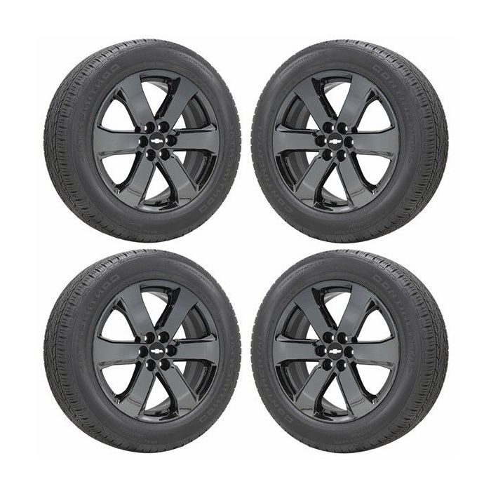 Chevrolet Traverse Wheel and Tire Sets-Wheel and Tire Packages-Wheel & Tire Sets-Wheel & Tire Packages-Wheel and Rim Sets-Wheel and Rim Packages-Wheel & Rim Sets -Wheel & Rim Packages PVD Black Chrome 5845