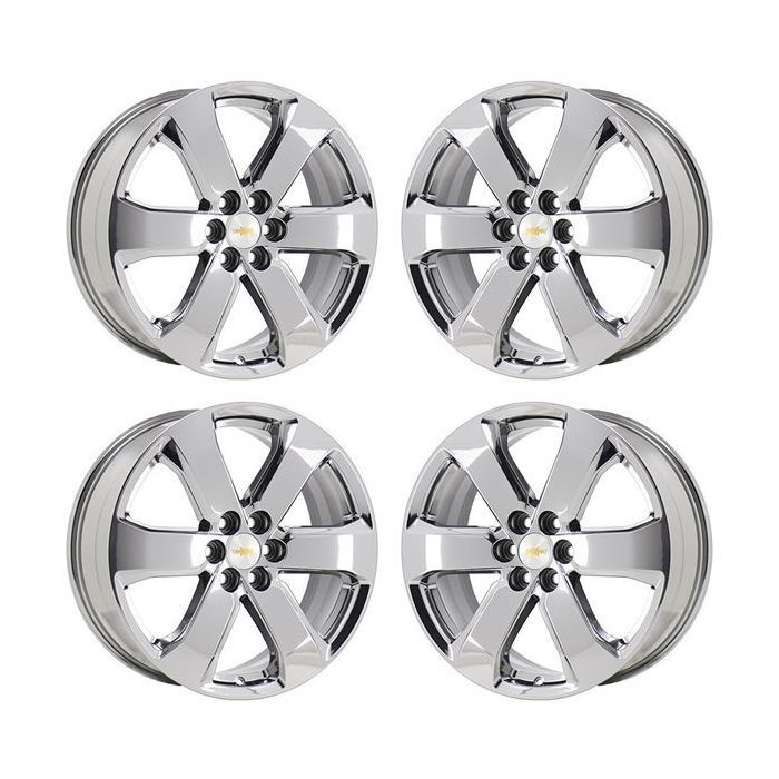 Chevrolet Traverse Wheel Rim PVD Bright Chrome 5845 Stock Factory OEM Replacement