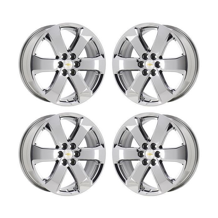 Chevrolet Traverse Wheel Rim PVD Bright Chrome 5845 Stock Factory OEM Replacement