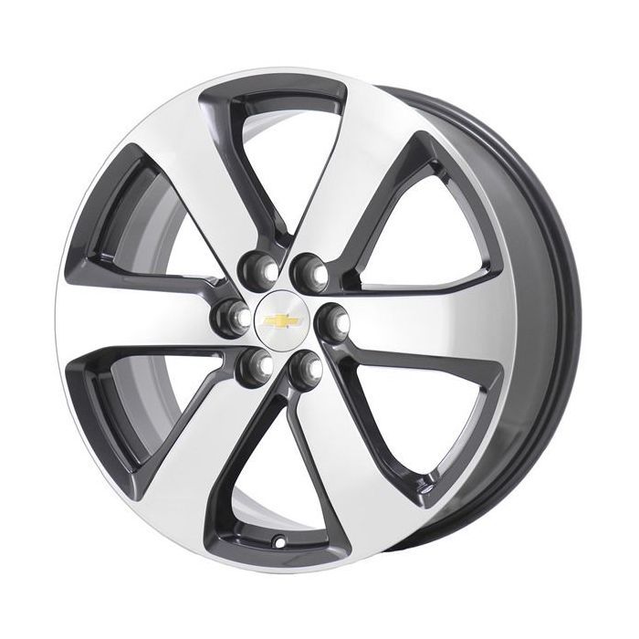 Chevrolet Traverse Wheel Rim Machined Grey 5845 Stock Factory OEM Replacement