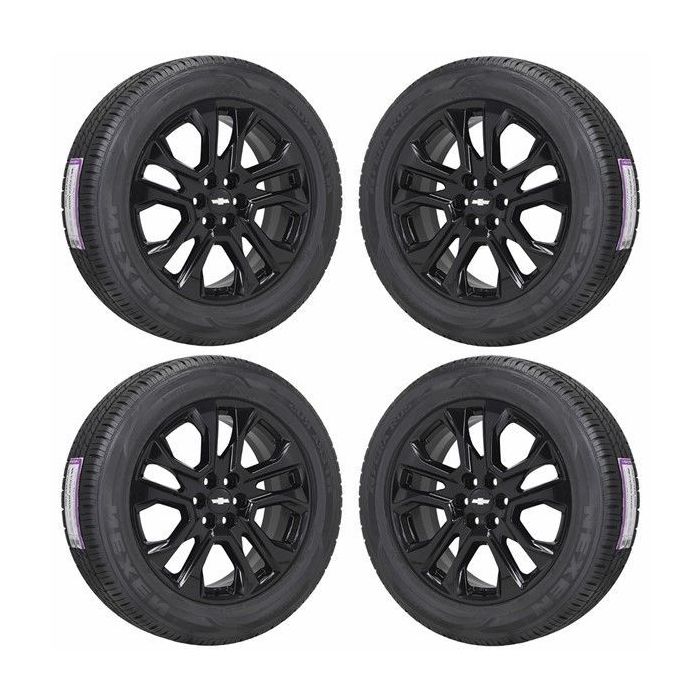 Chevrolet Traverse Wheel and Tire Sets-Wheel and Tire Packages-Wheel & Tire Sets-Wheel & Tire Packages-Wheel and Rim Sets-Wheel and Rim Packages-Wheel & Rim Sets -Wheel & Rim Packages Gloss Black 5846