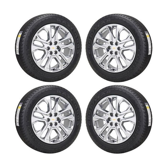 Chevrolet Traverse Wheel and Tire Sets-Wheel and Tire Packages-Wheel & Tire Sets-Wheel & Tire Packages-Wheel and Rim Sets-Wheel and Rim Packages-Wheel & Rim Sets -Wheel & Rim Packages PVD Bright Chrome 5846