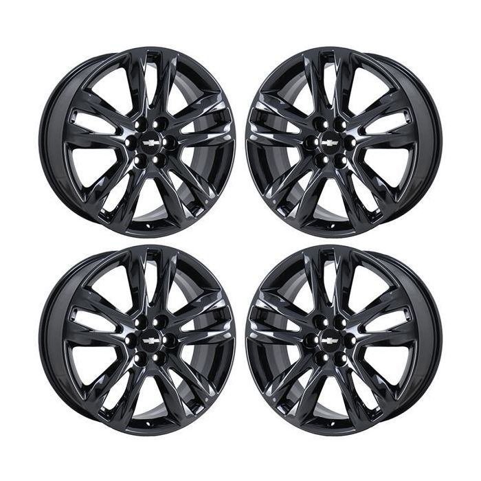 Chevrolet Traverse Wheel Rim PVD Black Chrome 5847 Stock Factory OEM Replacement