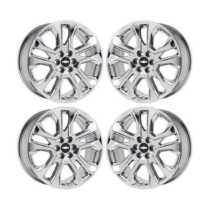 Chevrolet Traverse Wheel Rim PVD Bright Chrome 5846 Stock Factory OEM Replacement
