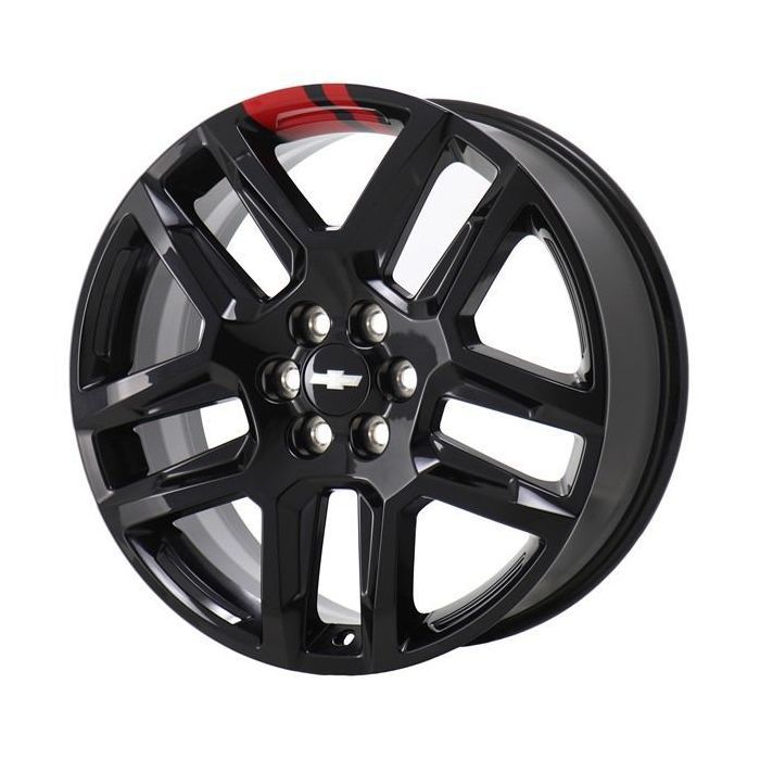 Chevrolet Blazer Wheel Rim Gloss Black - Red Line 5849 Stock Factory OEM Replacement