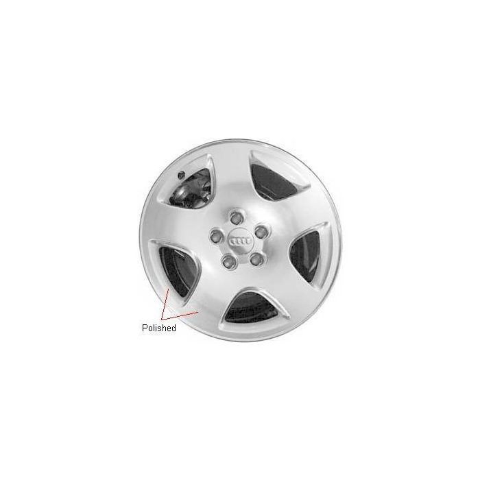 Audi A8 Wheel Rim Polished Silver 58712 Stock Factory OEM Replacement