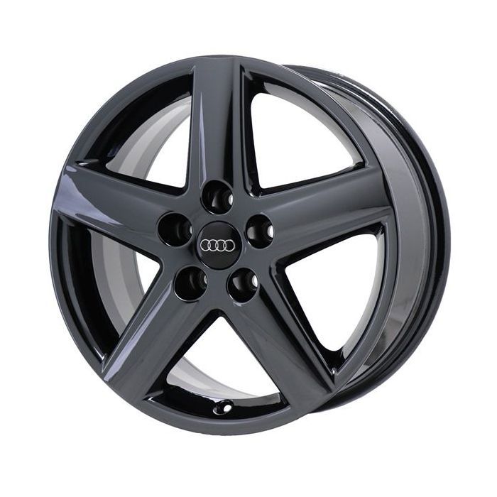 Audi A4 Wheel Rim PVD Black Chrome 58749 Stock Factory OEM Replacement