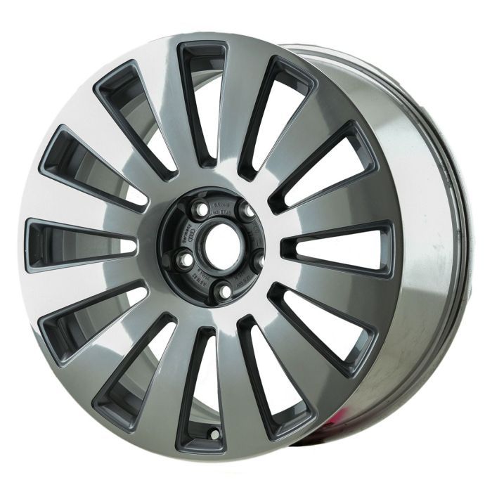 Audi A8 Wheel Rim Polished Grey 58776 Stock Factory OEM Replacement
