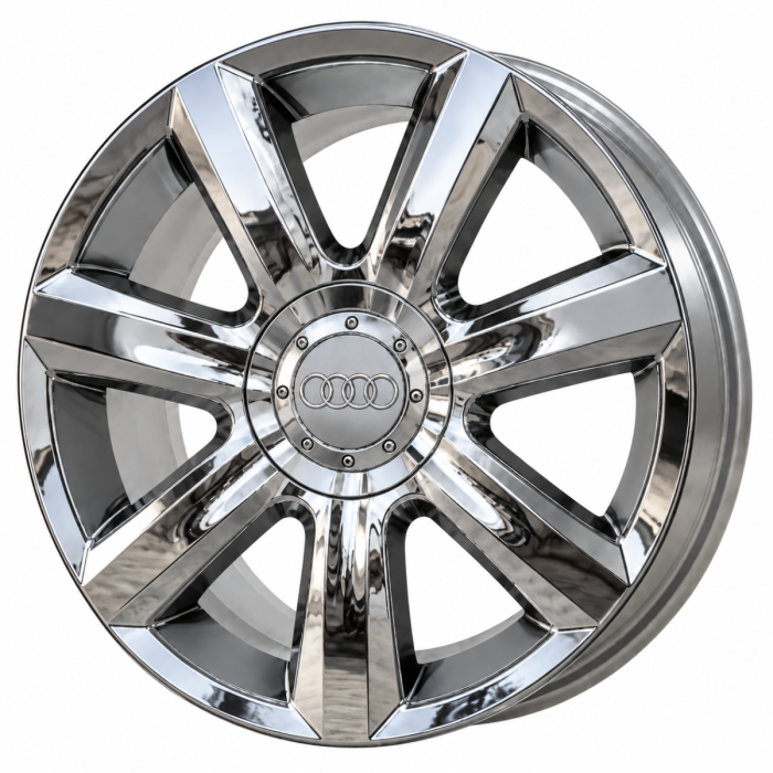 Audi Q7 Wheel Rim PVD Bright Chrome 58805 Stock Factory OEM Replacement
