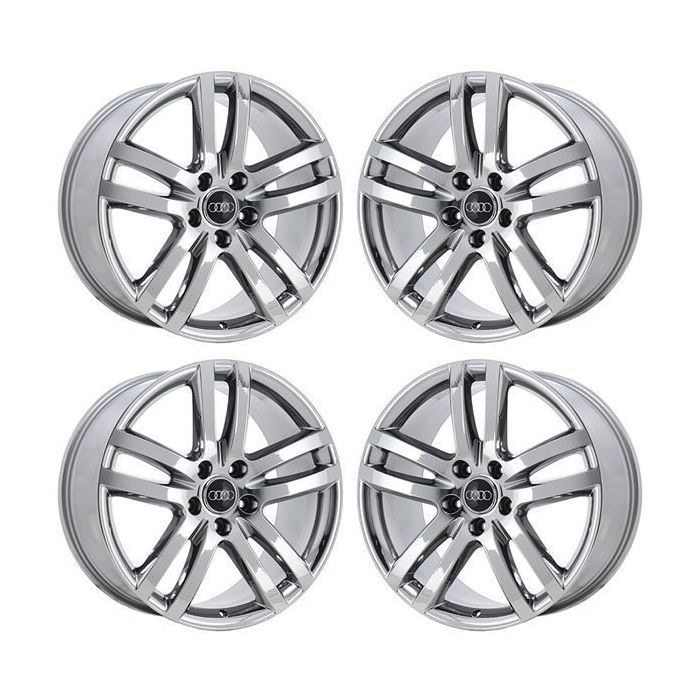 Audi Q7 Wheel Rim PVD Bright Chrome 58806 Stock Factory OEM Replacement