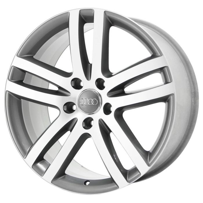 Audi Q7 Wheel Rim Machined Grey 58806 Stock Factory OEM Replacement