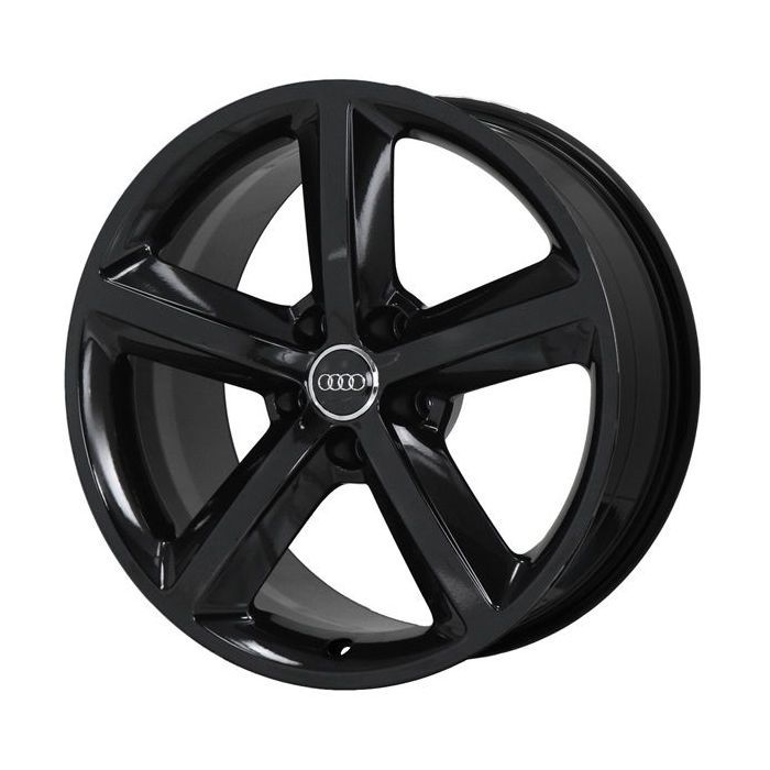Audi A5 Wheel Rim Gloss Black 58825 Stock Factory OEM Replacement