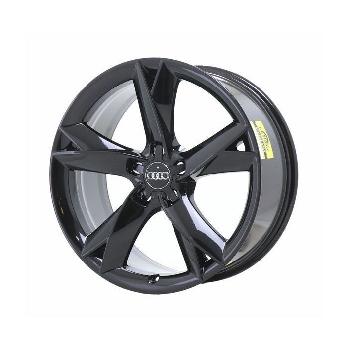 Audi A5 Wheel Rim Gloss Black 58827 Stock Factory OEM Replacement