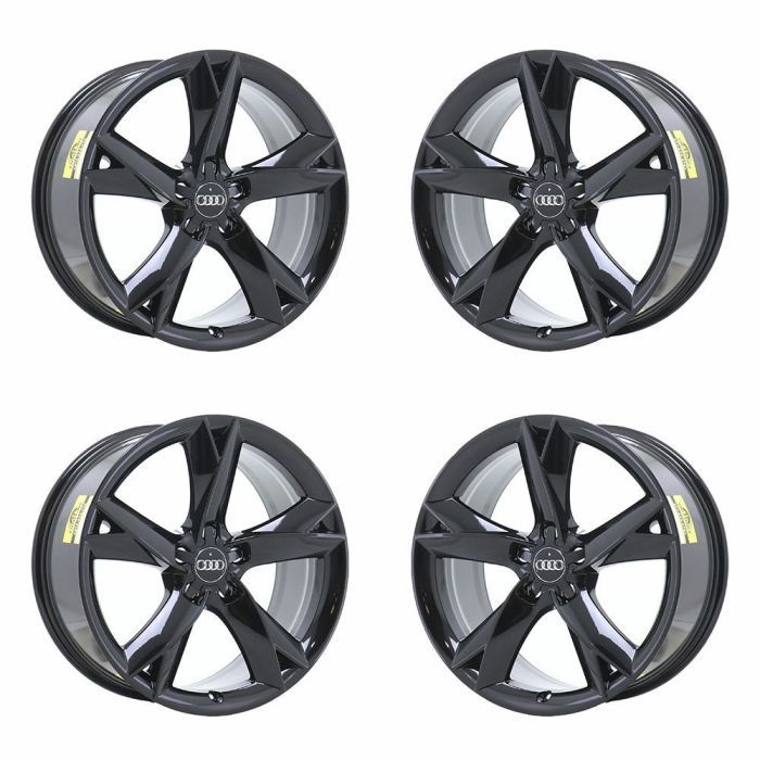 Audi A5 Exchange Wheels Set of 4-Exchange Rims Set of 4 Gloss Black 58827