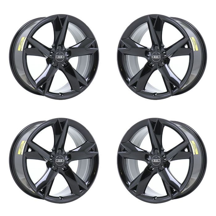 Audi A5 Exchange Wheels Set of 4-Exchange Rims Set of 4 Gloss Black 58827