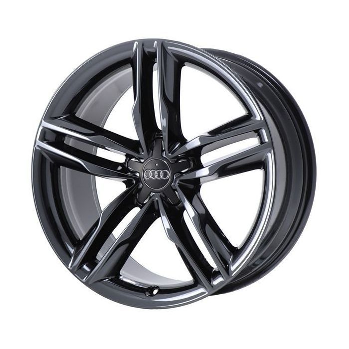 Audi A5 Wheel Rim PVD Black Chrome 58828 Stock Factory OEM Replacement