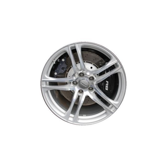 Audi R8 Wheel Rim Polished Silver 58829 (F) Stock Factory OEM Replacement