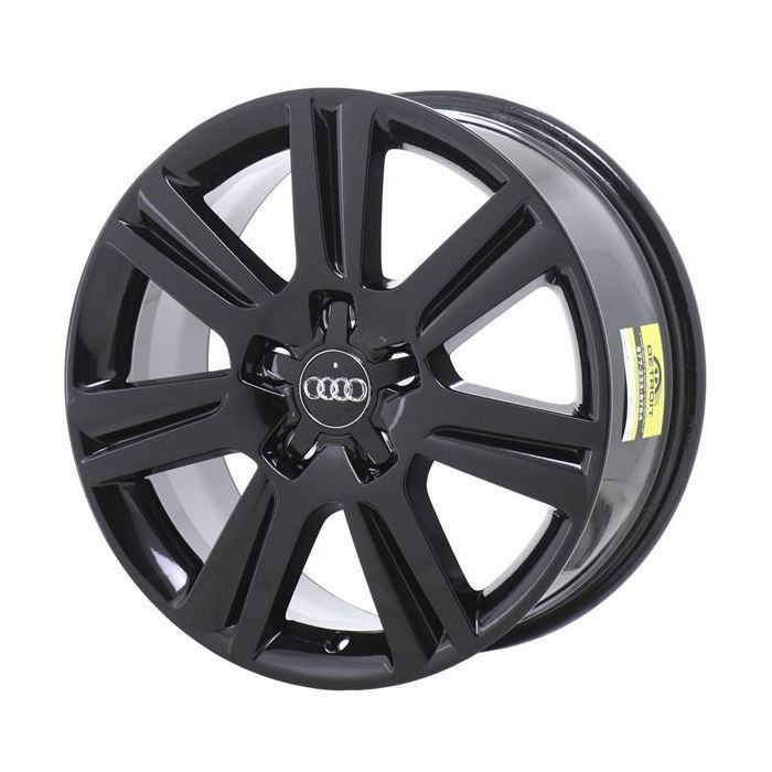 Audi A4 Wheel Rim Gloss Black 58836 Stock Factory OEM Replacement