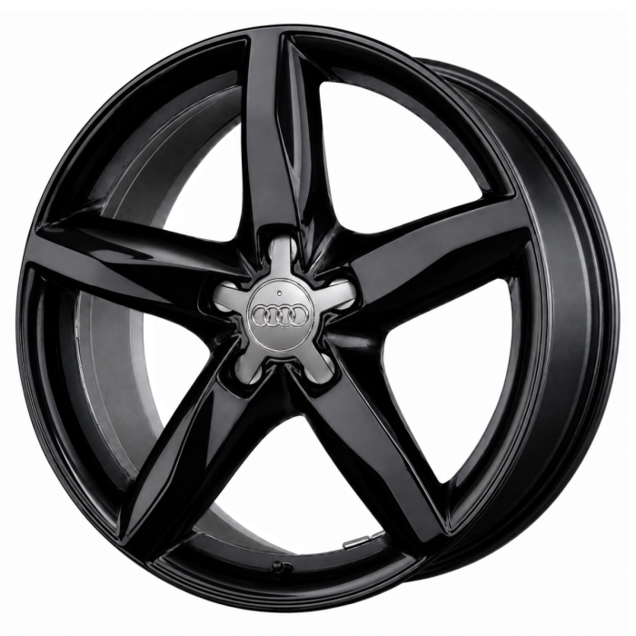 Audi A4 Wheel Rim Gloss Black 58838 Stock Factory OEM Replacement