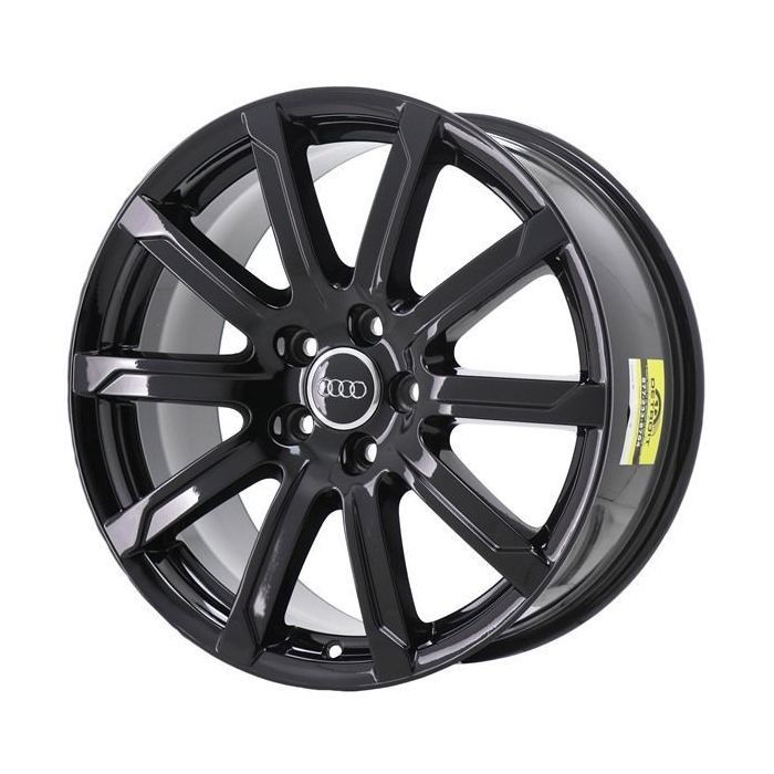 Audi A4 Wheel Rim Gloss Black 58839 Stock Factory OEM Replacement