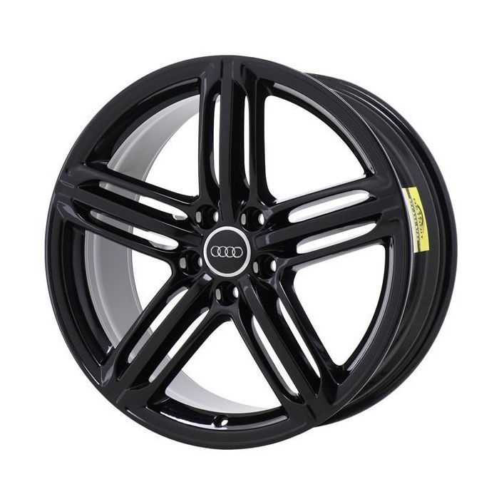Audi A4 Wheel Rim Gloss Black 58840 Stock Factory OEM Replacement