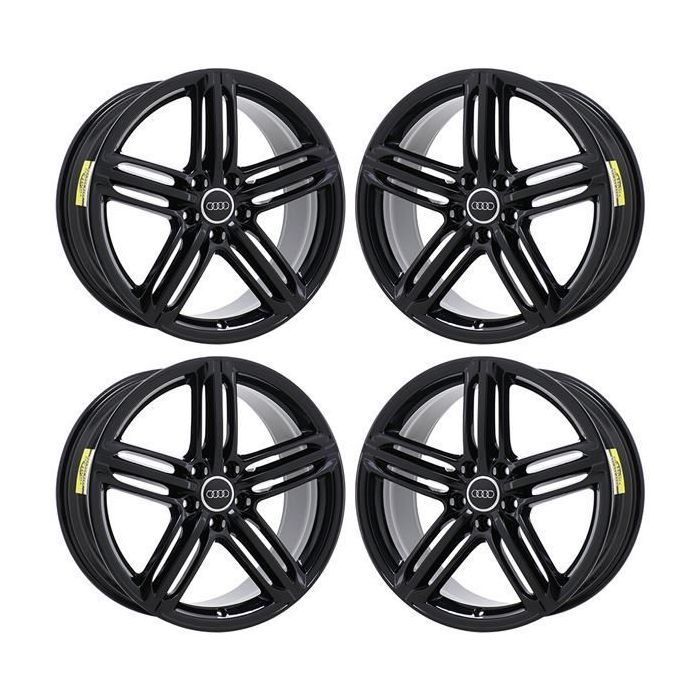 Audi A4 Exchange Wheels Set of 4-Exchange Rims Set of 4 Gloss Black 58840