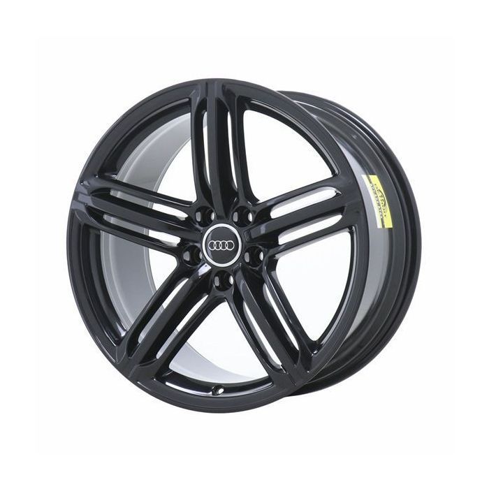 Audi A5 Wheel Rim Gloss Black 58843 Stock Factory OEM Replacement