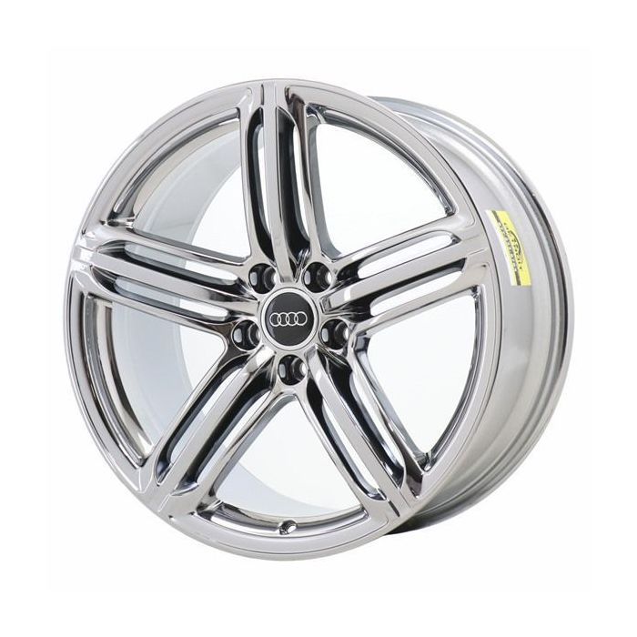 Audi A5 Wheel Rim PVD Bright Chrome 58843 Stock Factory OEM Replacement