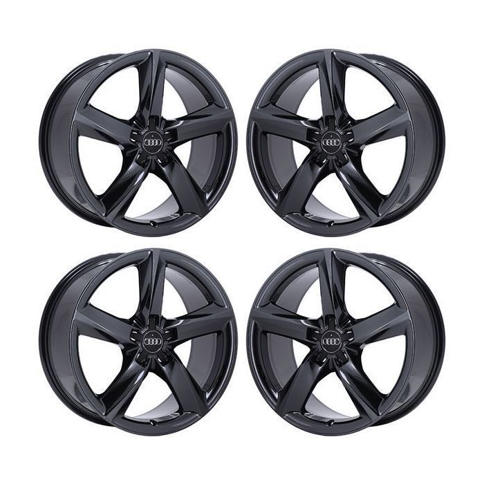 Audi A8 Wheel Rim PVD Black Chrome 58854 Stock Factory OEM Replacement