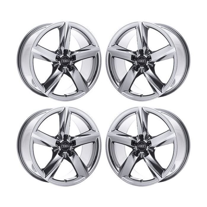 Audi A8 Wheel Rim PVD Bright Chrome 58854 Stock Factory OEM Replacement
