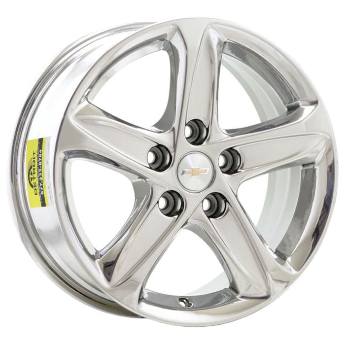 Chevrolet Malibu Wheel Rim PVD Bright Chrome 5885 Stock Factory OEM Replacement