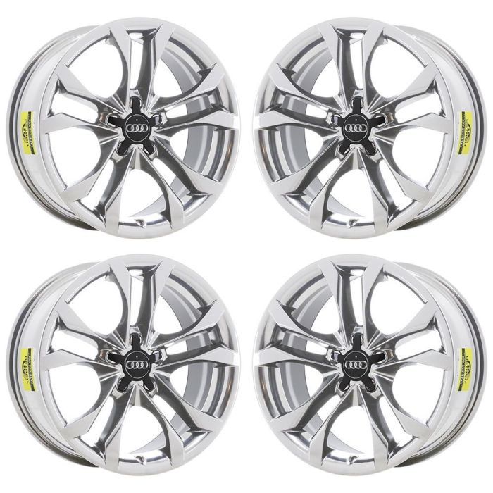 Audi S4 Wheel Rim PVD Bright Chrome 58868 Stock Factory OEM Replacement