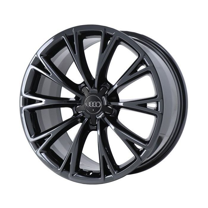 Audi A8 Wheel Rim PVD Black Chrome 58870 Stock Factory OEM Replacement