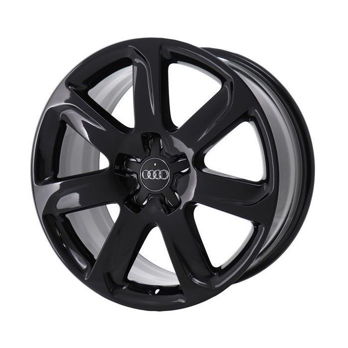 Audi A7 Wheel Rim Gloss Black 58882 Stock Factory OEM Replacement