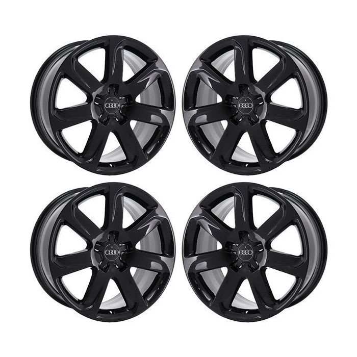 Audi A7 Exchange Wheels Set of 4-Exchange Rims Set of 4 Gloss Black 58882
