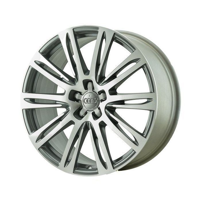 Audi A7 Wheel Rim Machined Grey 58884 Stock Factory OEM Replacement