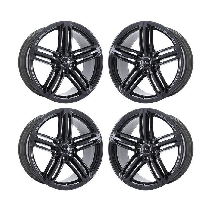 Audi Q5 Wheel Rim PVD Black Chrome 58885 Stock Factory OEM Replacement