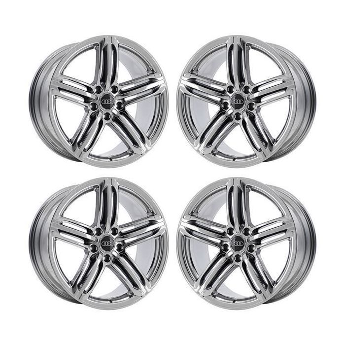 Audi Q7 Wheel Rim PVD Bright Chrome 58886 Stock Factory OEM Replacement