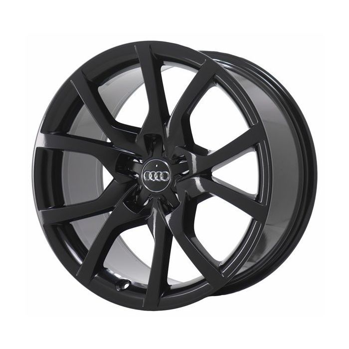 Audi A5 Wheel Rim Gloss Black 58890 Stock Factory OEM Replacement