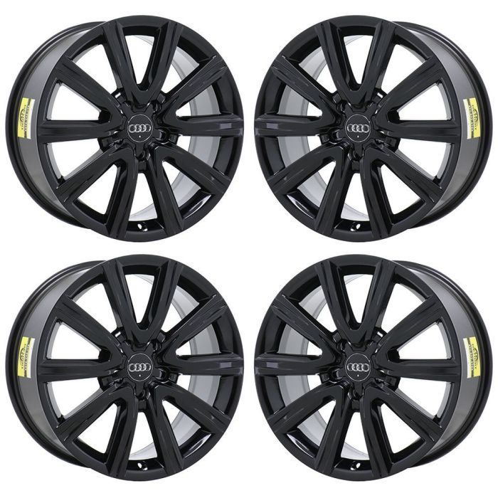 Audi A6 Exchange Wheels Set of 4-Exchange Rims Set of 4 Gloss Black 58895