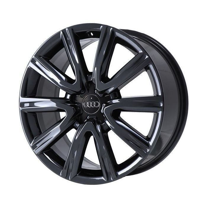 Audi A6 Wheel Rim PVD Black Chrome 58895 Stock Factory OEM Replacement