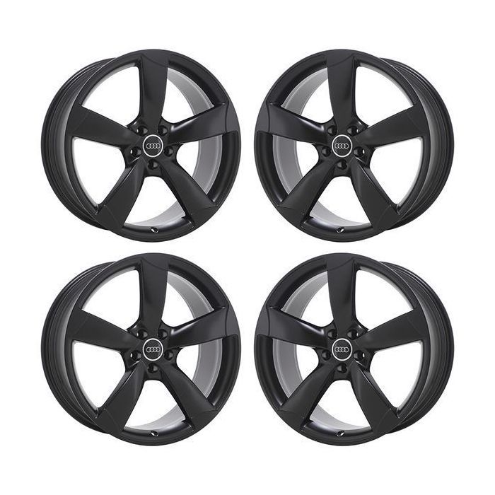 Audi S7 Exchange Wheels Set of 4-Exchange Rims Set of 4 Satin Black 58898