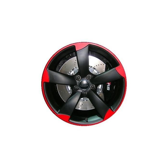 Audi TT Wheel Rim Gloss Black - Red Line 58903 Stock Factory OEM Replacement