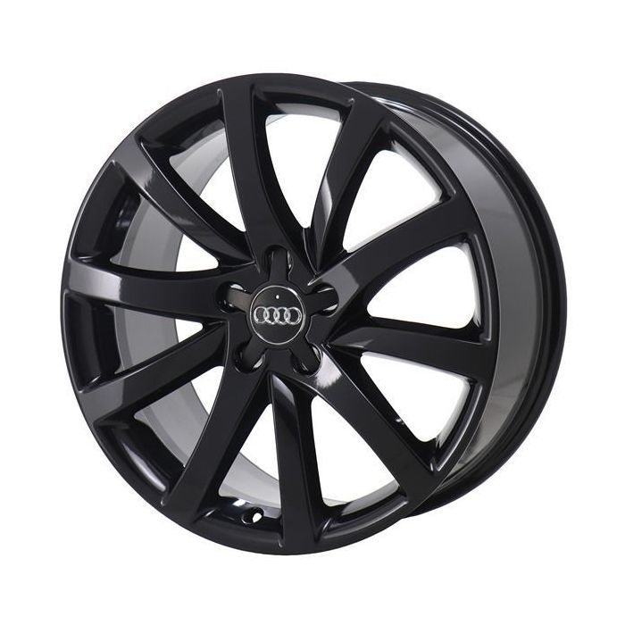 Audi A4 Wheel Rim Gloss Black 58911 Stock Factory OEM Replacement