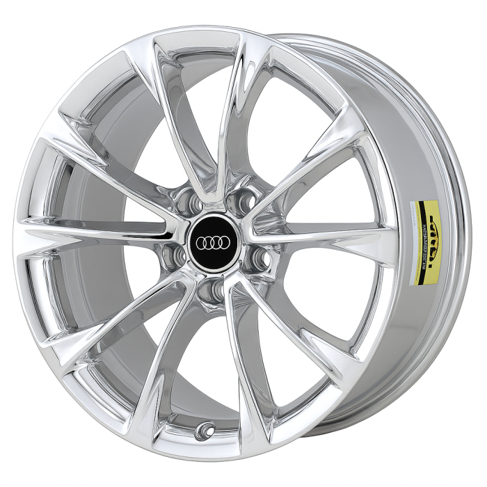Audi A5 Wheel Rim PVD Bright Chrome 58912 Stock Factory OEM Replacement